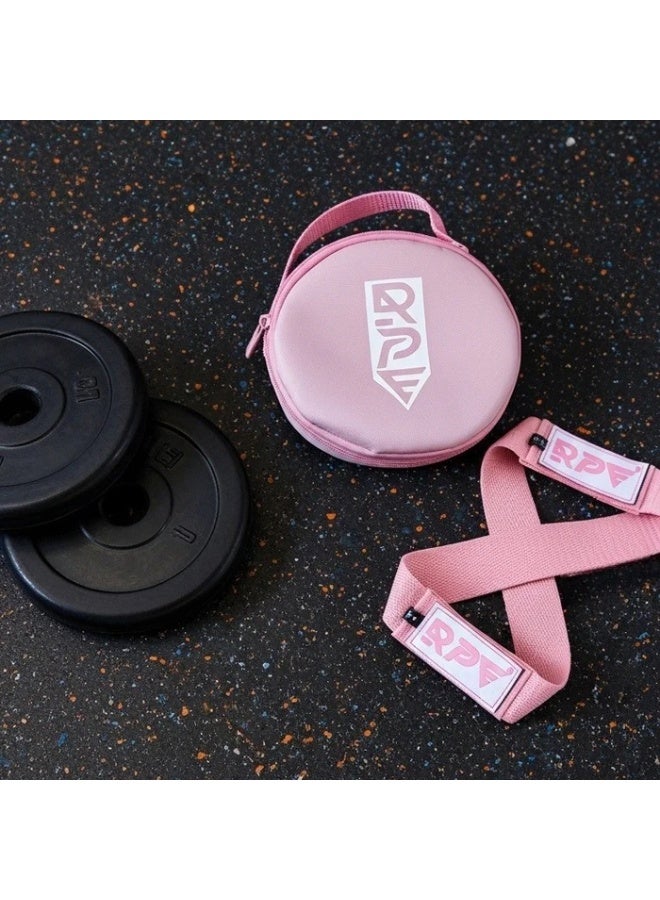 RPE Gear Pink Figure-8 Lifting Straps – Heavy-Duty Deadlift Wrist Straps with Padded Support for Maximum Grip Strength - Image 2